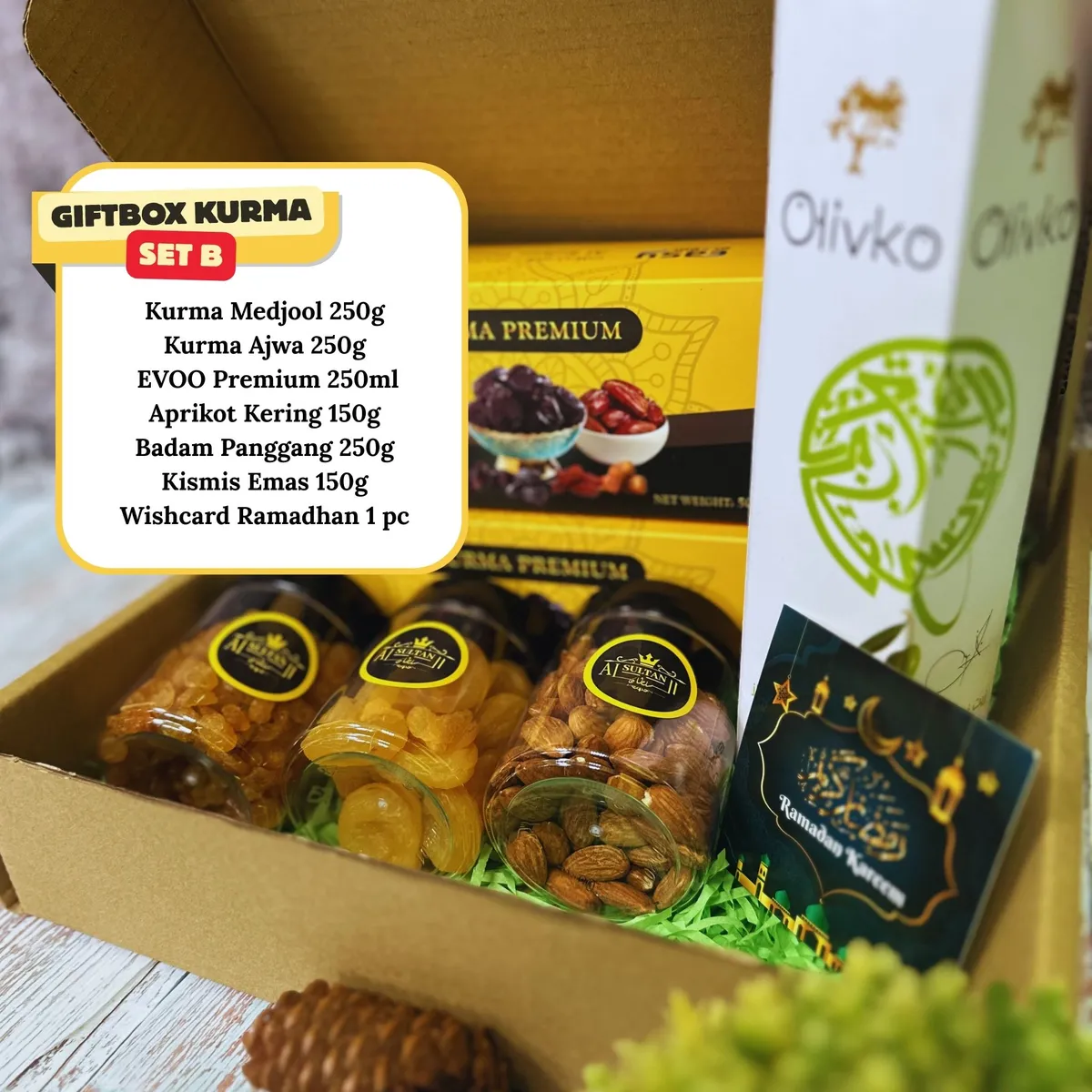 Sunnah Gift Box Set B — a corporate dates hamper