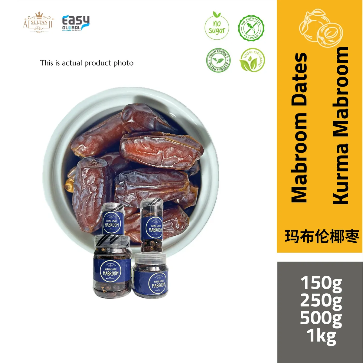 Premium Mabroom Dates from Madinah
