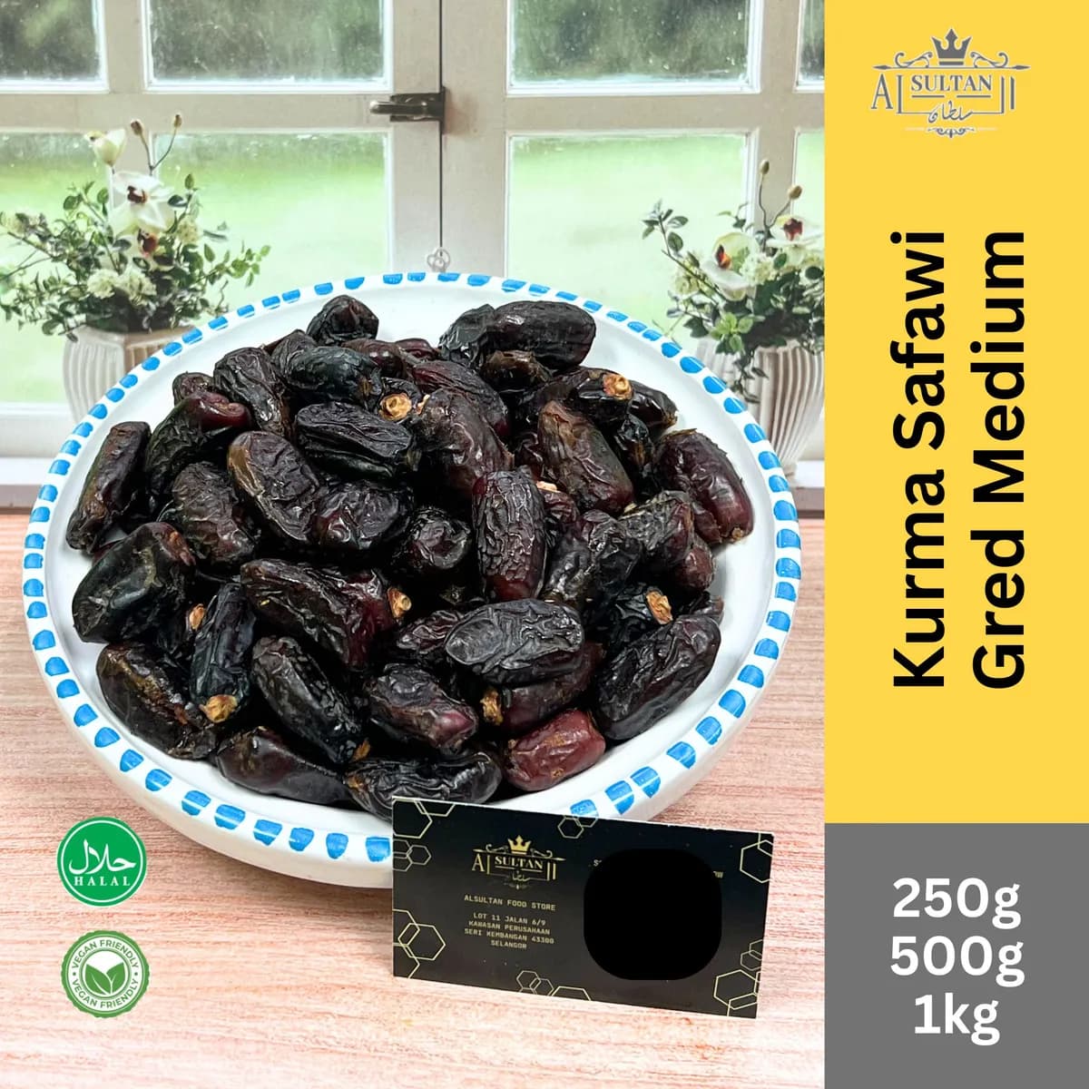 Kurma Safawi Madinah Gred Medium (AA)