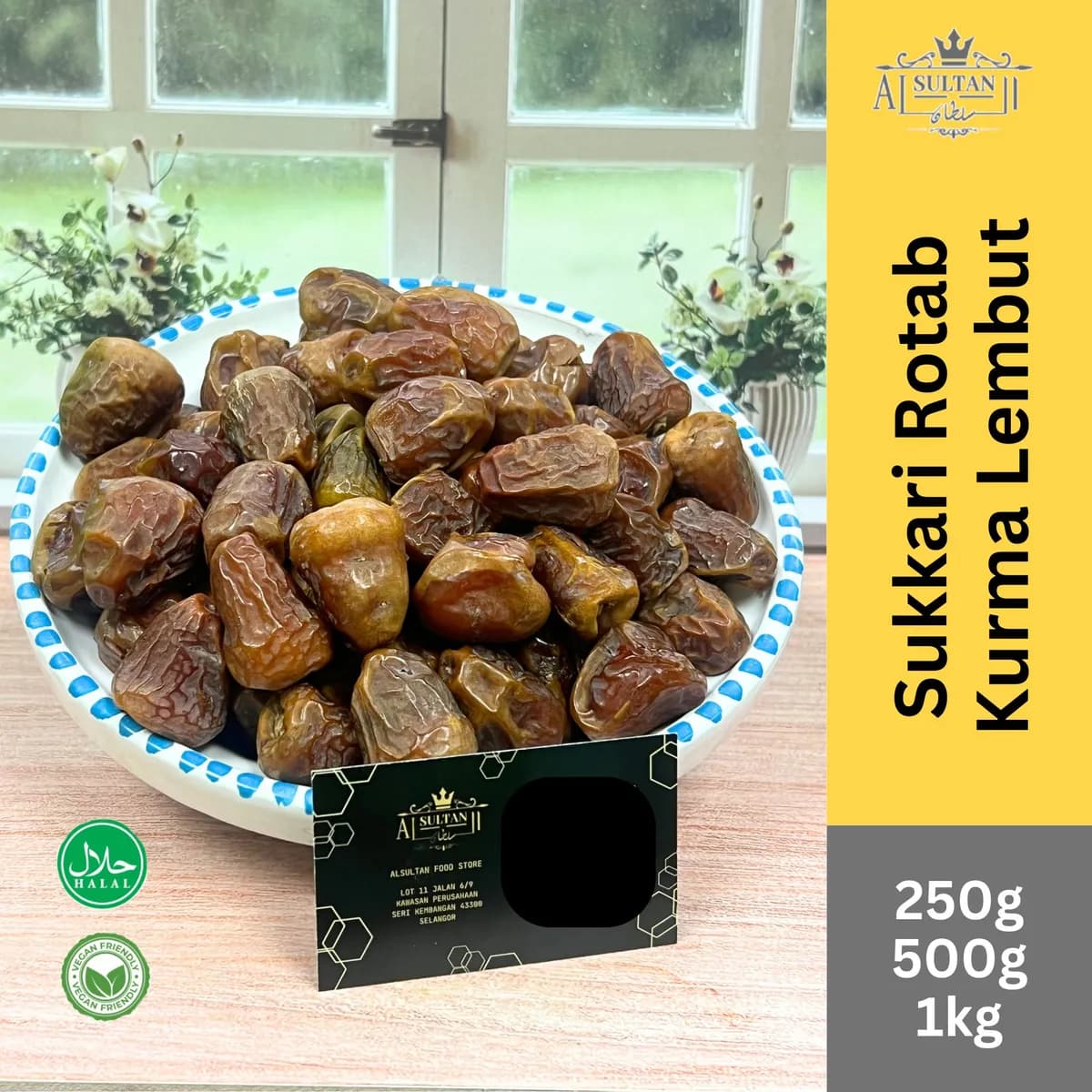 Kurma Sukkari Rotab Lembut Premium